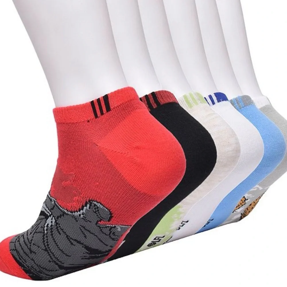 Star Wars Disney Big Kids 6-Pack No Show Socks - NWT